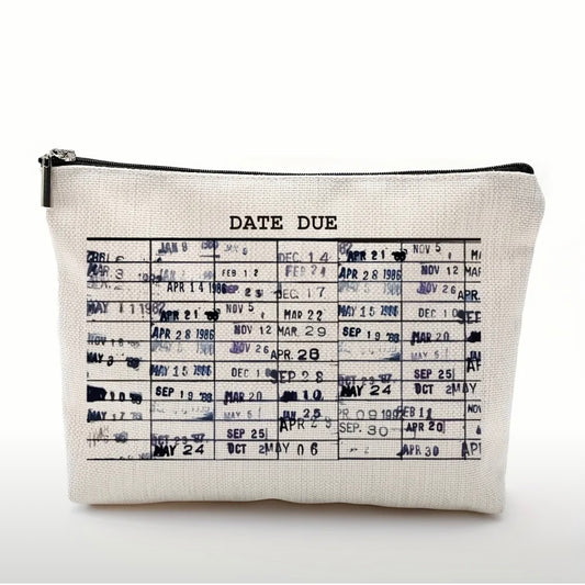 Due Date Zipper Bag