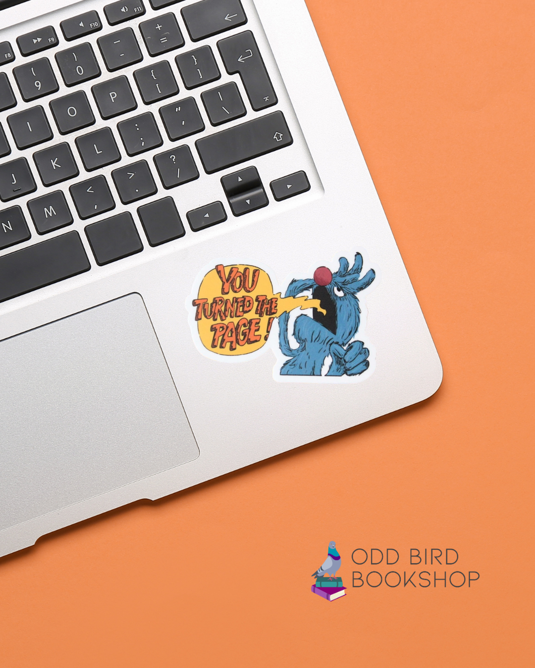 You Turned the Page! Sticker