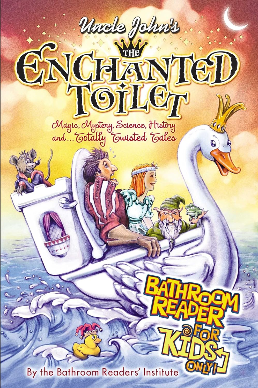 ¡El lector de baño Enchanted Toilet del tío John, solo para niños!