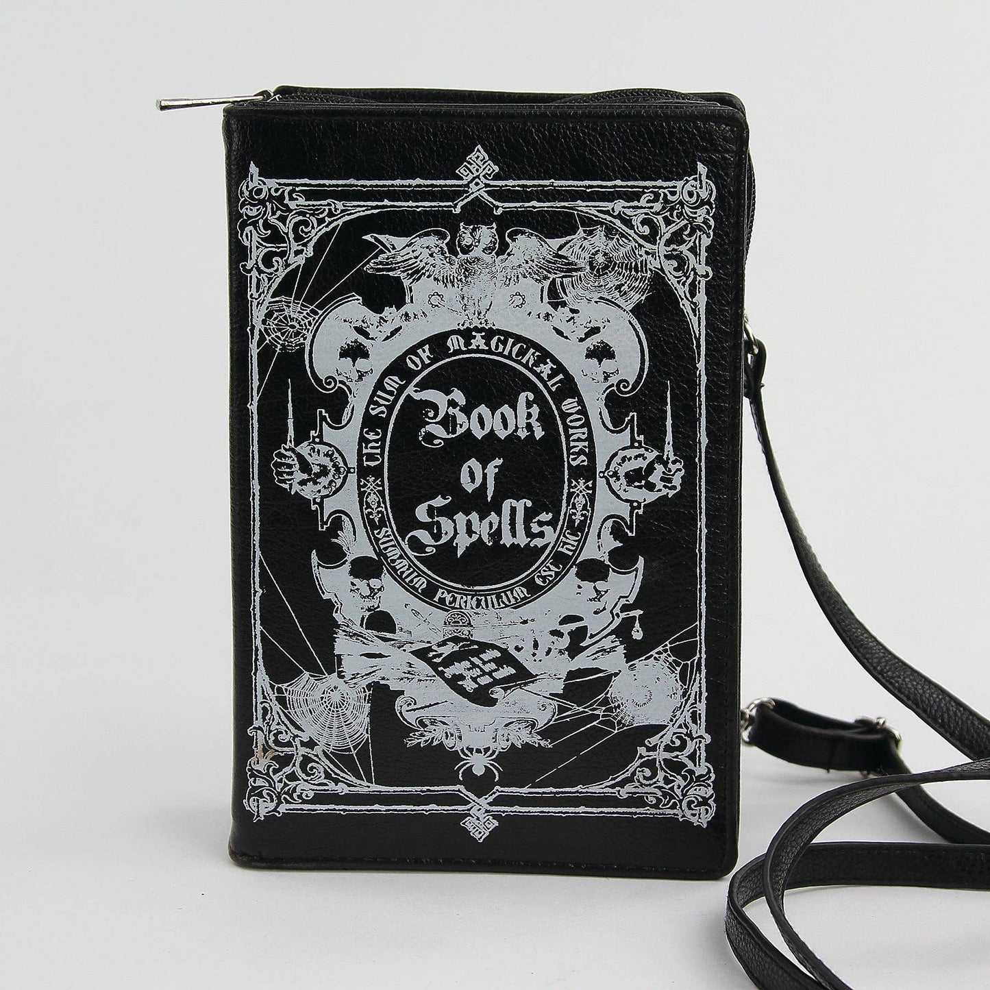 Glow in the Dark Book of Spells Crossbody Bag