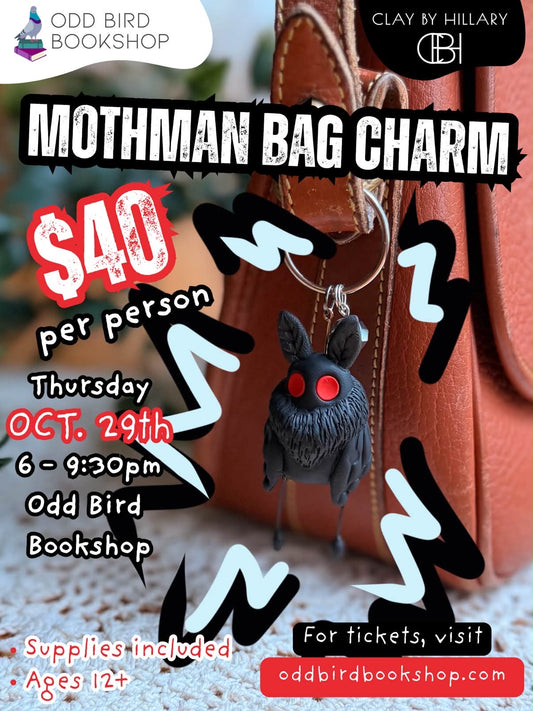 🔴_🔴 Mothman Bag Charm Workshop 10/29