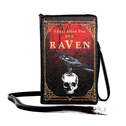 The Raven Vintage Book Clutch Bag in Vinyl
