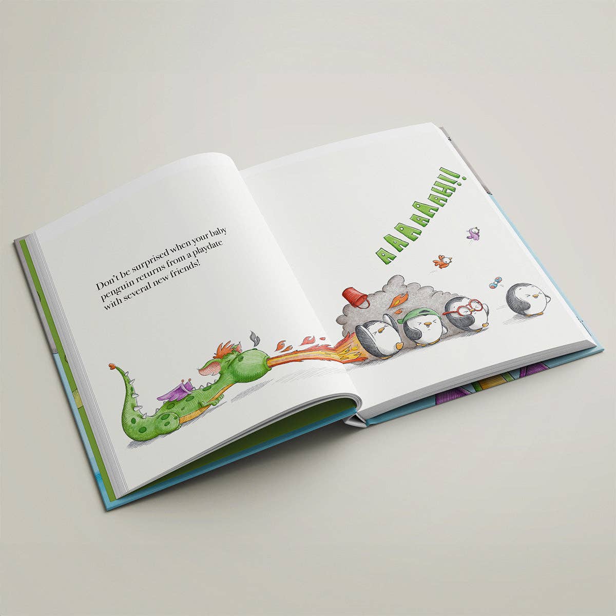 How to Raise a Baby Penguin Book - Signed