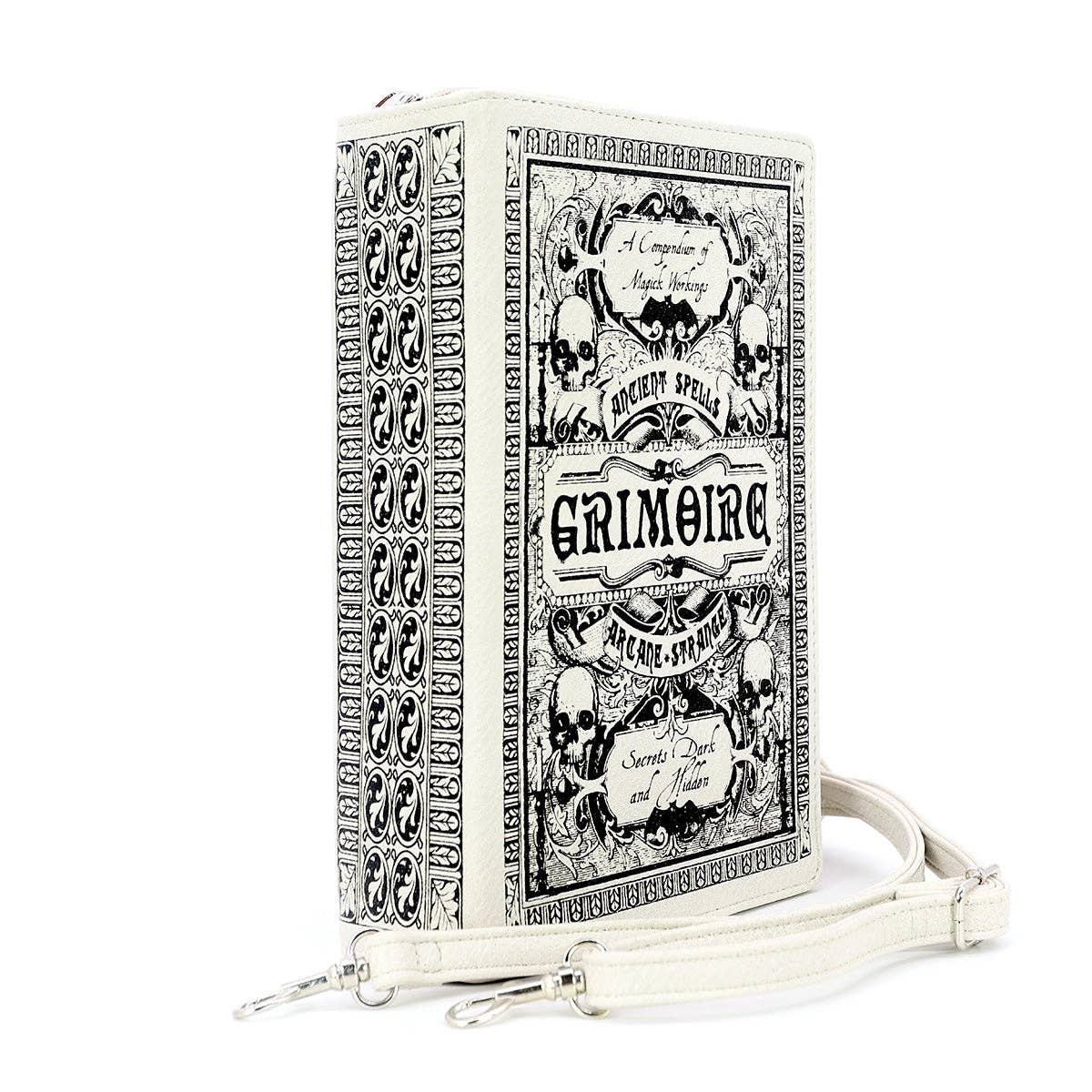 Grimoire Book Clutch Bag