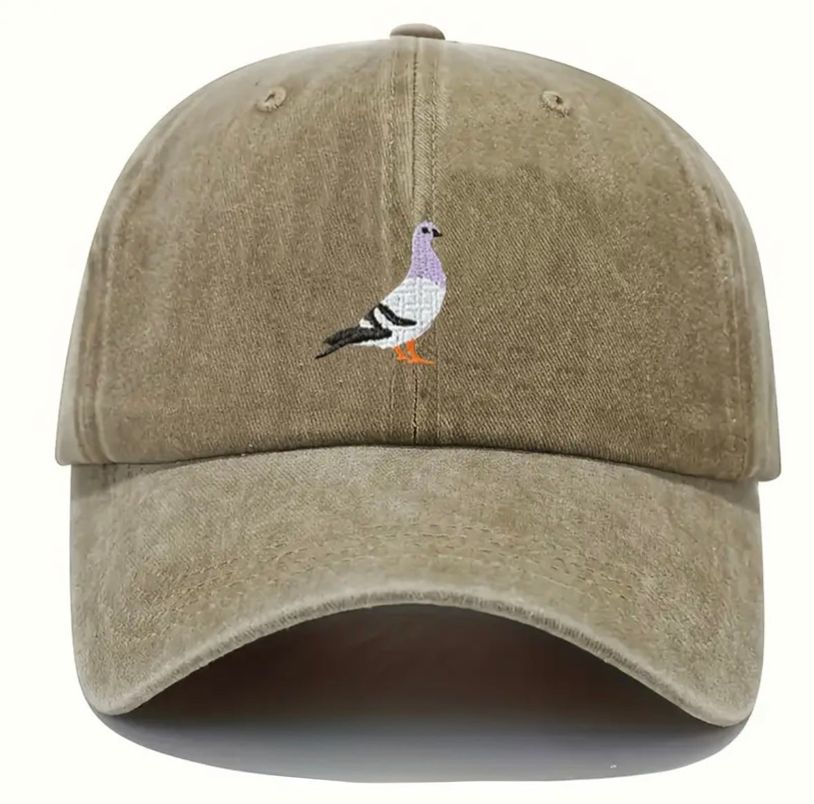 Odd Bird Bookshop Pigeon Baseball Cap