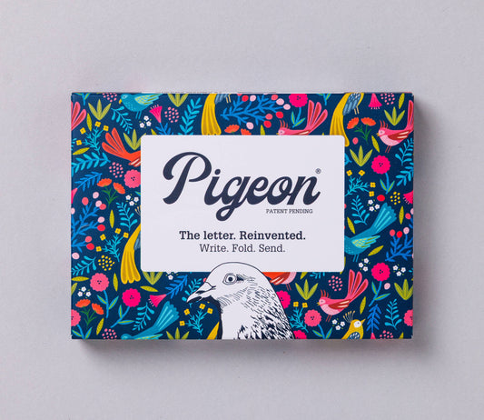 Magical Menagerie Pigeon, Folding Letter Set, Pack of 6