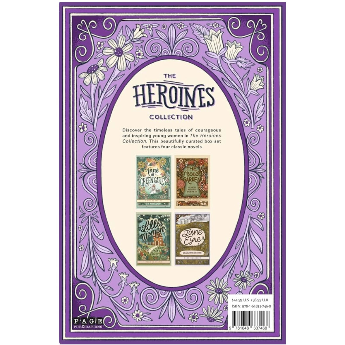 The Heroines Collection (Jane Eyre, Little Women, Anne of Green Gables, The Secret Garden)