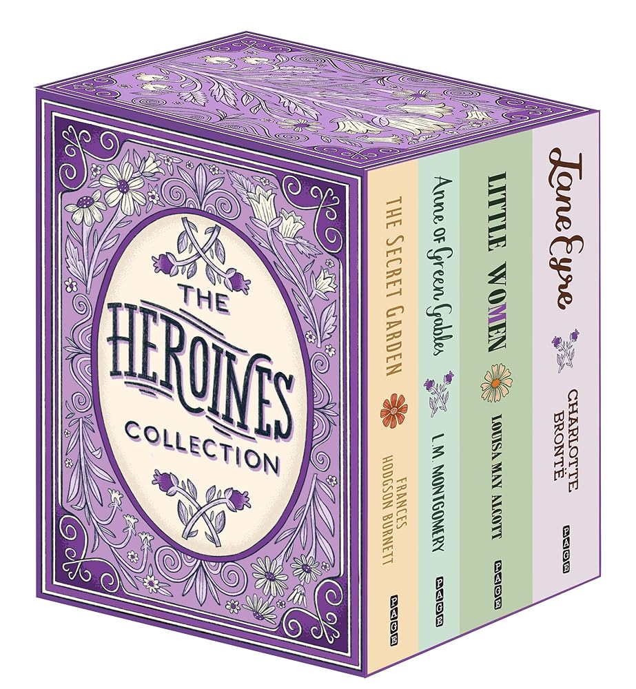 The Heroines Collection (Jane Eyre, Little Women, Anne of Green Gables, The Secret Garden) cover image