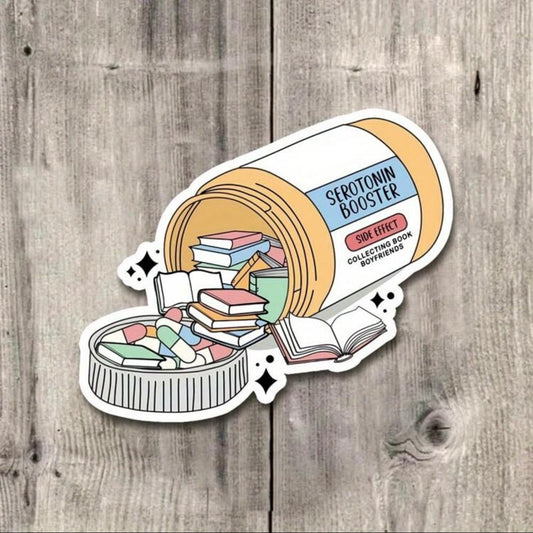 Serotonin Booster Sticker