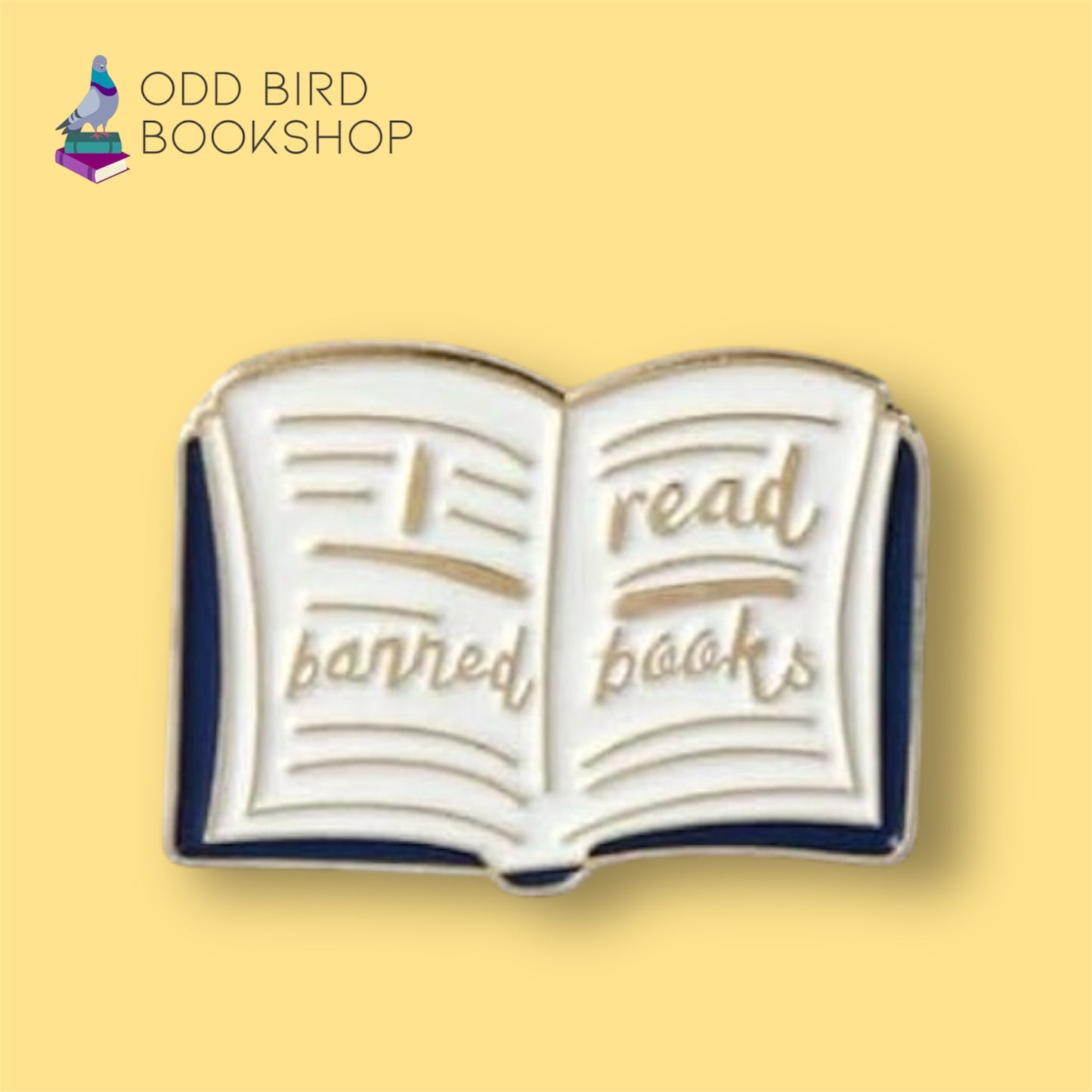 I Read Banned Books Pin