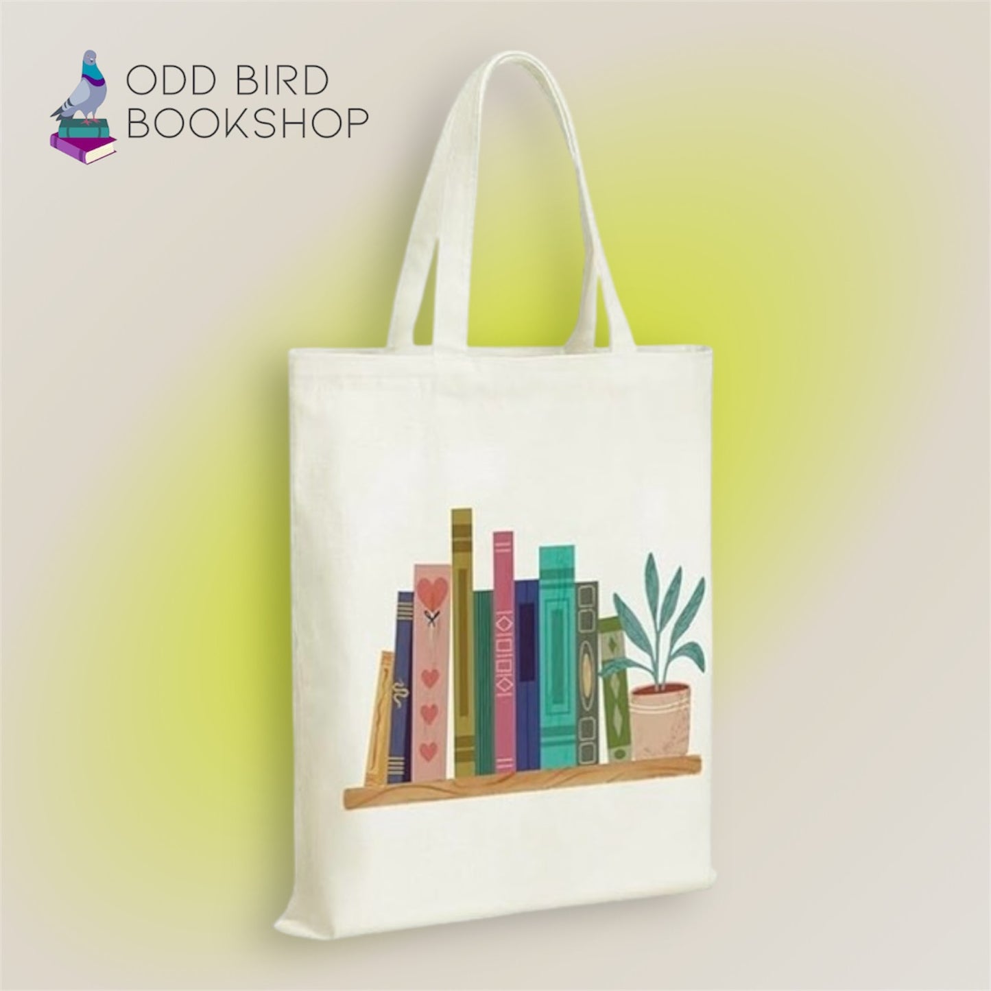 Bookish Canvas Tote