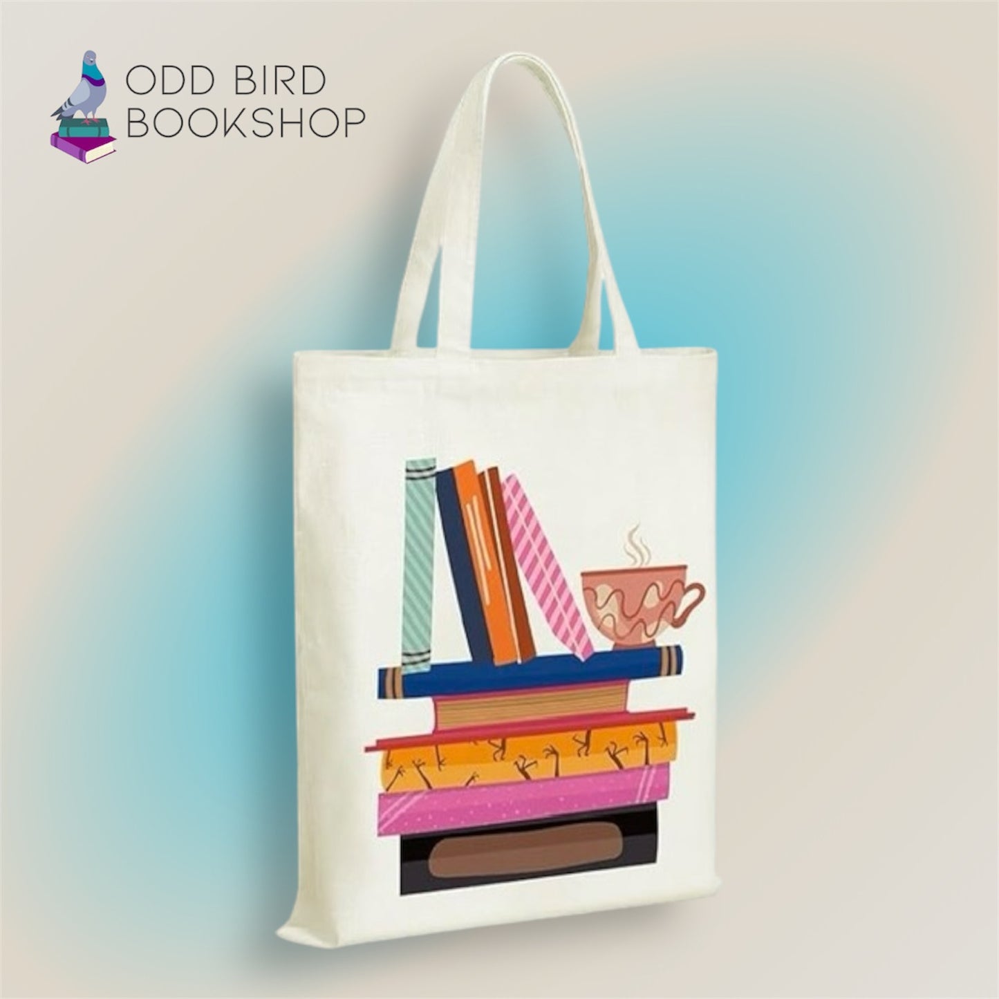 Bookish Canvas Tote