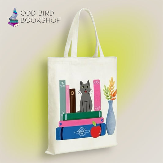 Bookish Canvas Tote