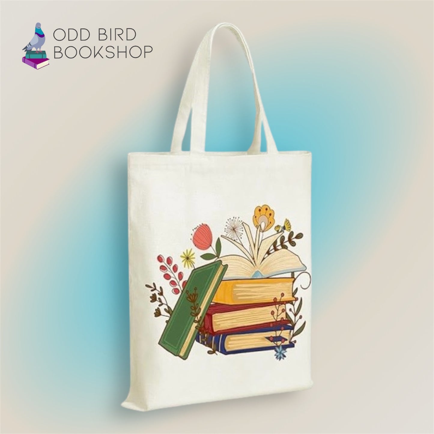 Bookish Canvas Tote