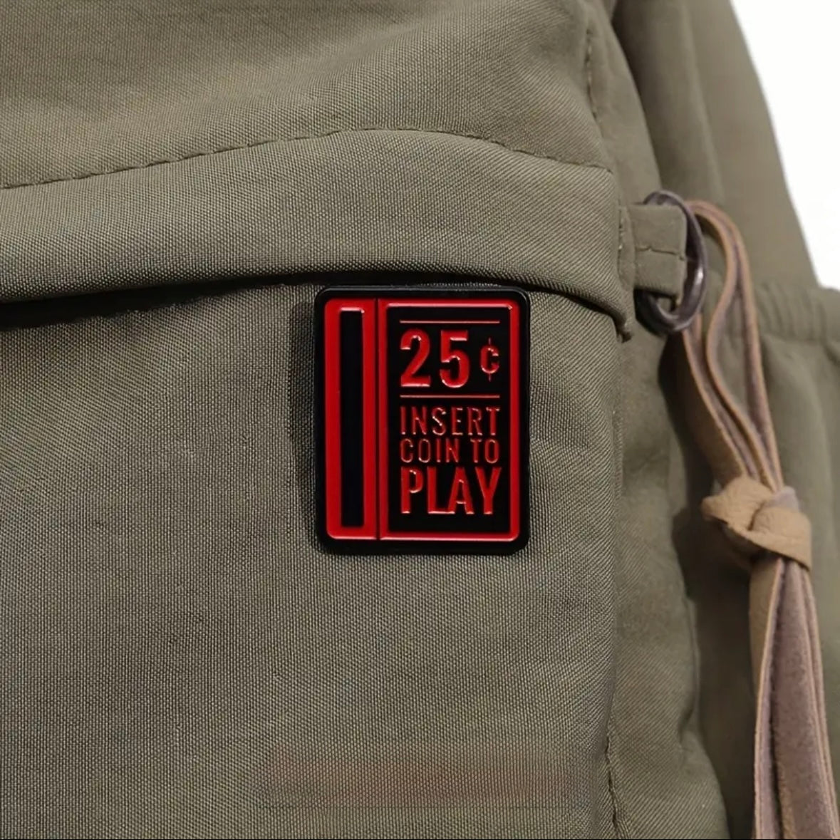 Insert Coin to Play Pin