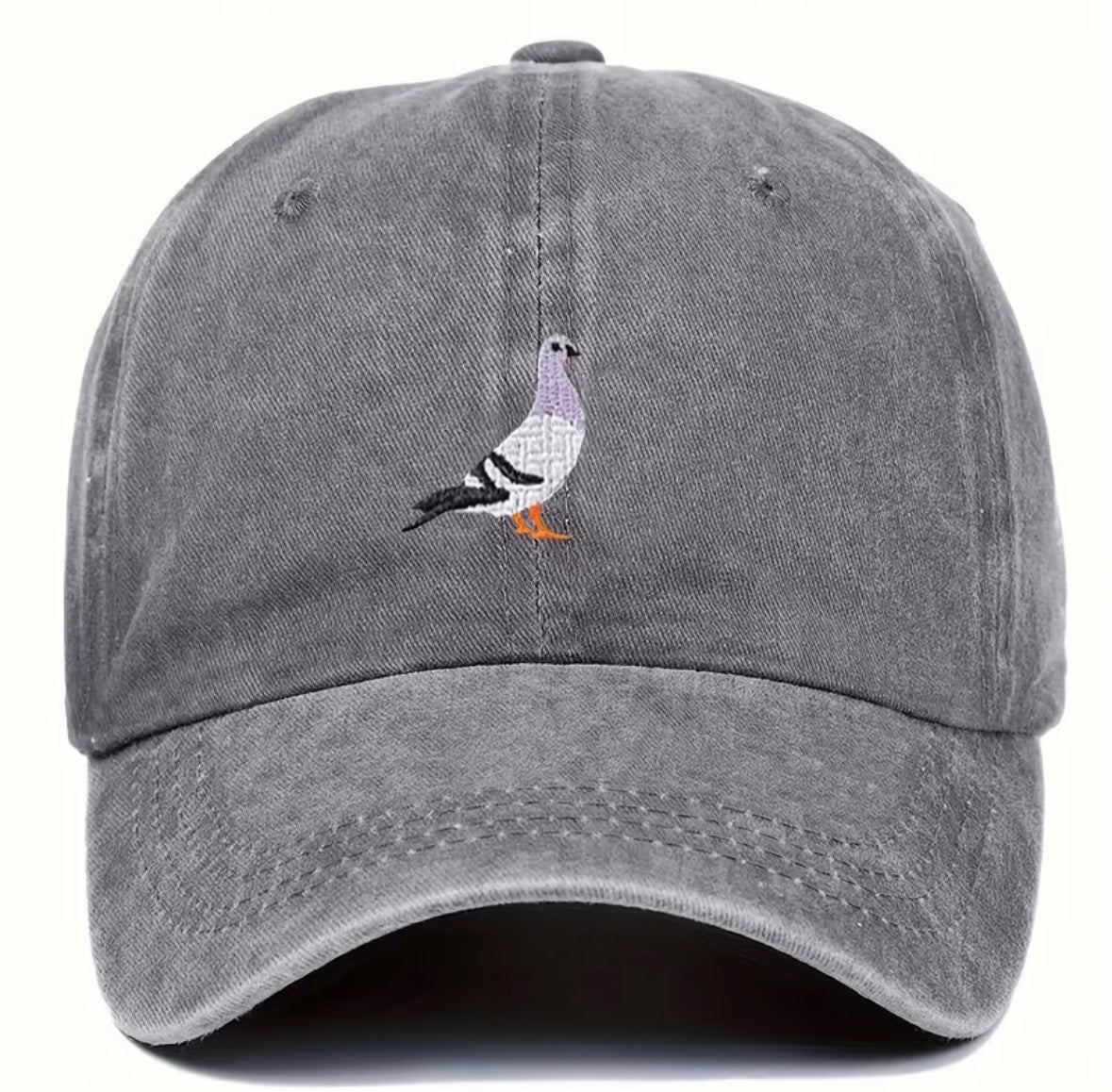 Odd Bird Bookshop Pigeon Baseball Cap