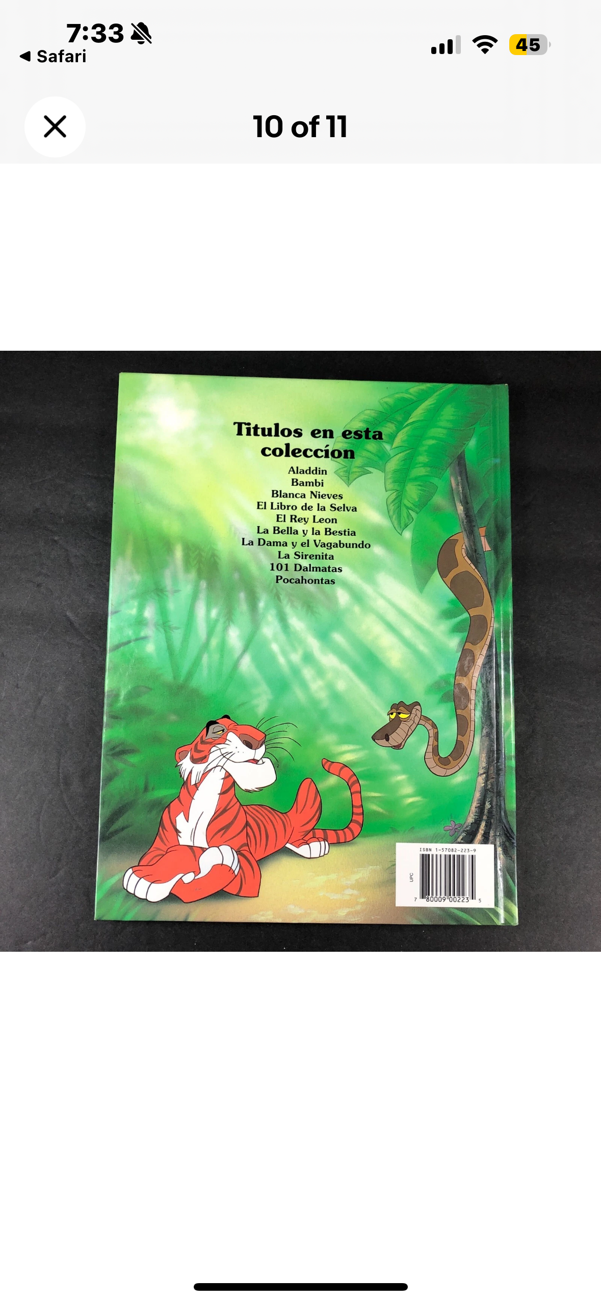 El Libro De LA Selva (Libro De Disney En Espanol) (Spanish Edition)