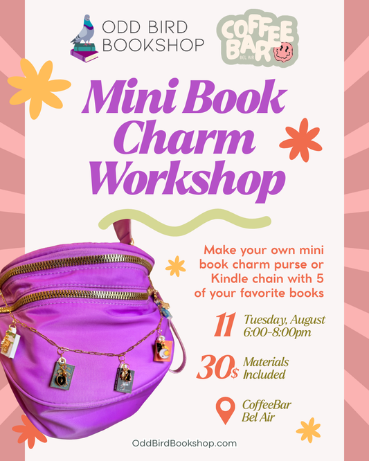 Mini Book Charm Workshop 8/11