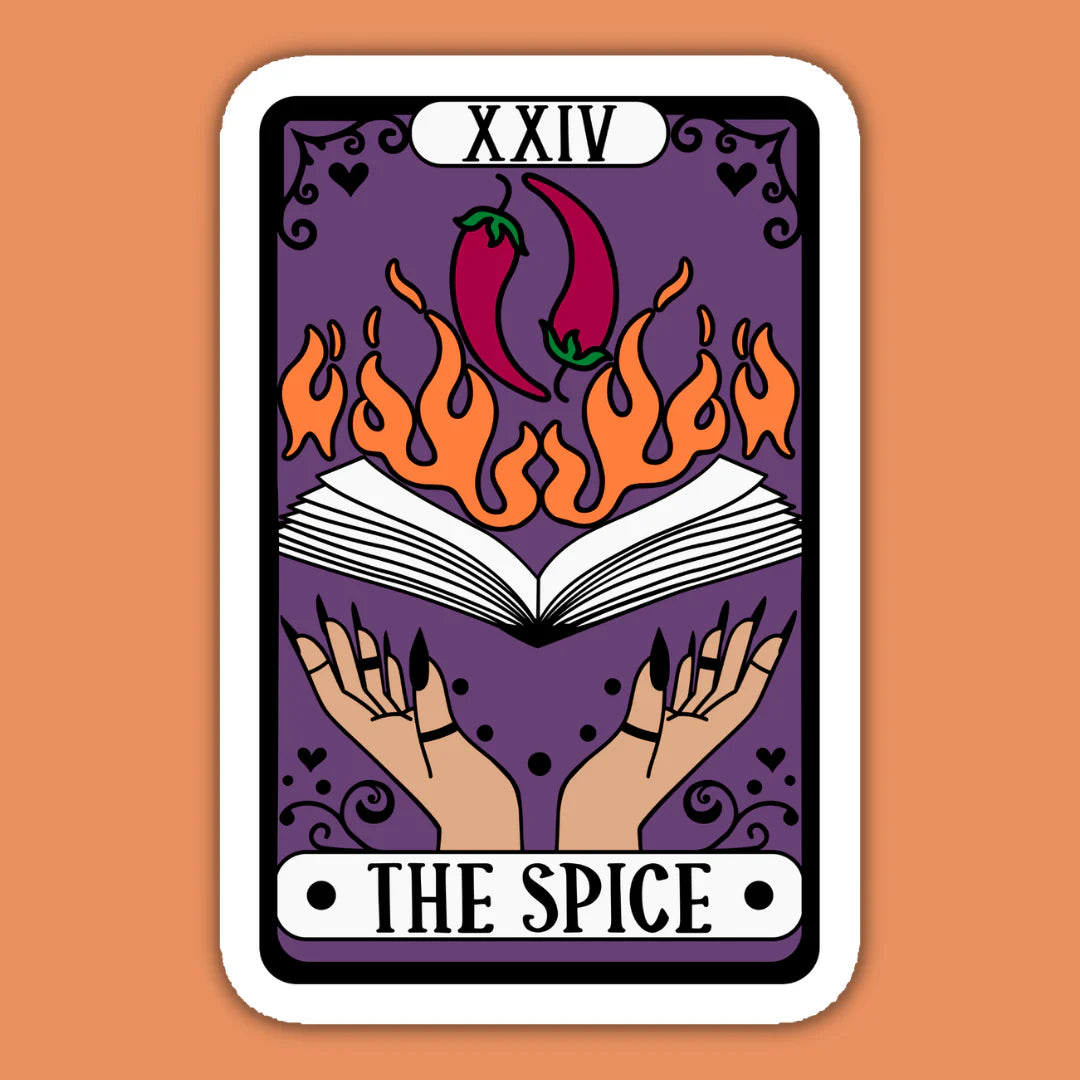 The Spice Alternative Tarot Card Reader Sticker