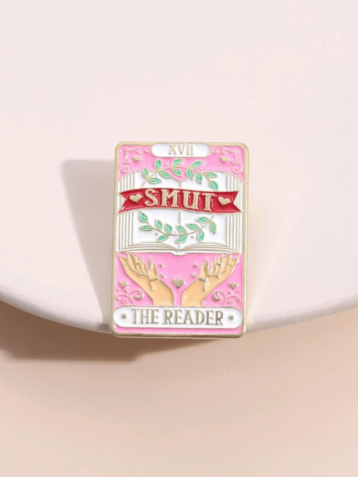 Smut - The Reader Enamel Pin