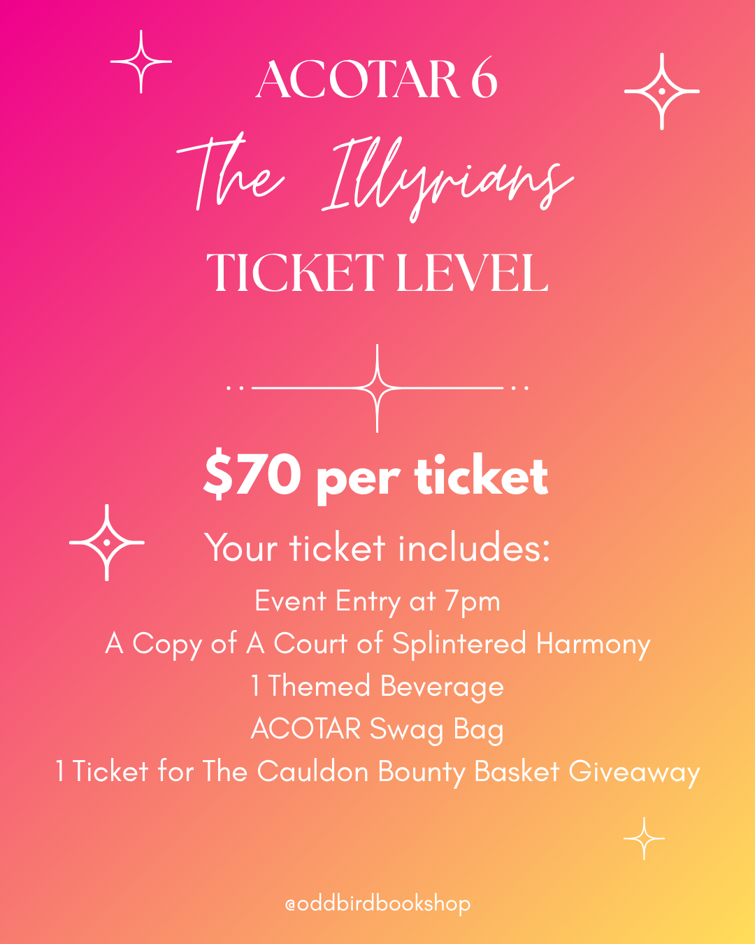 ACOTAR 6 Release Party: A Court of Splintered Harmony