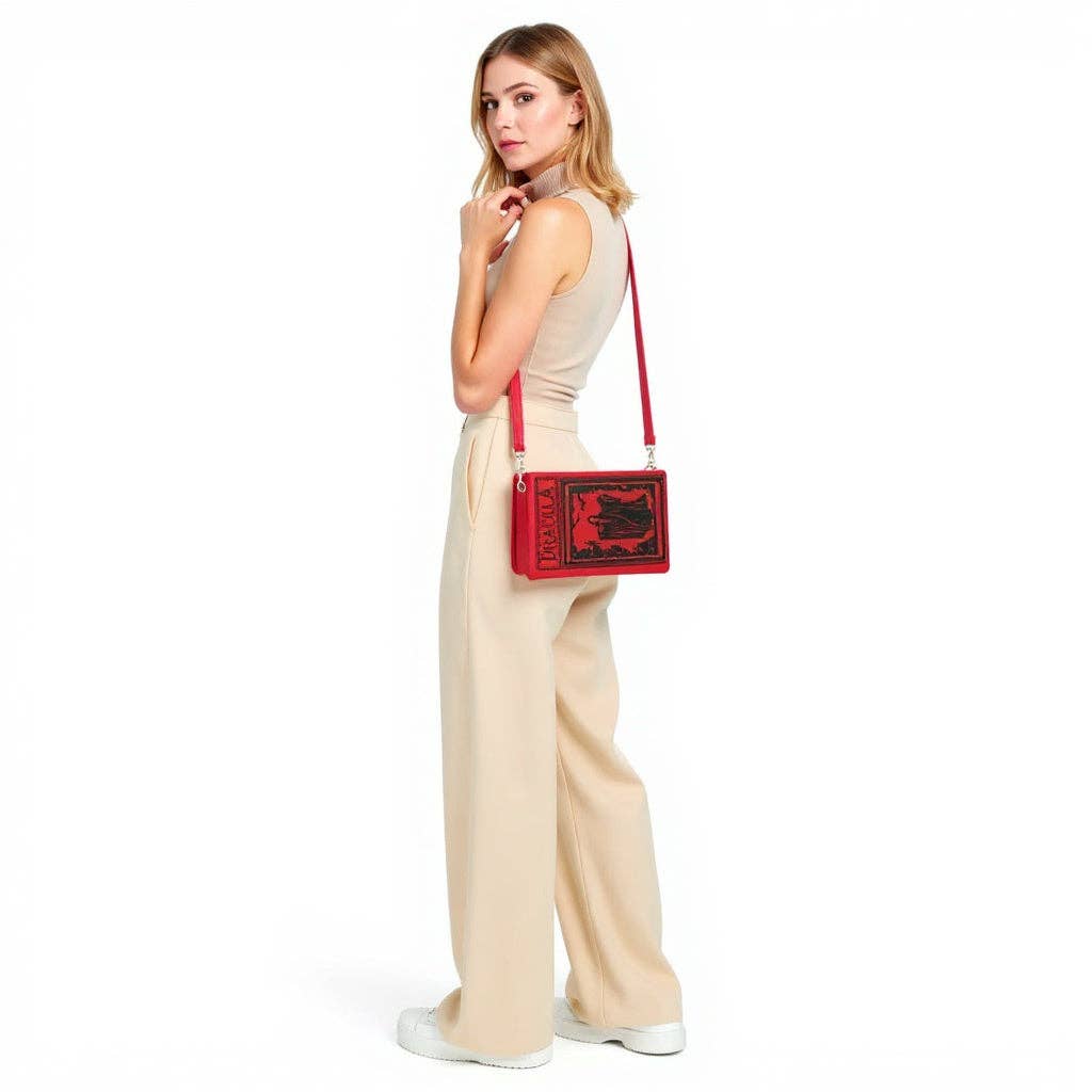 Dracula Book Cross Body Bag
