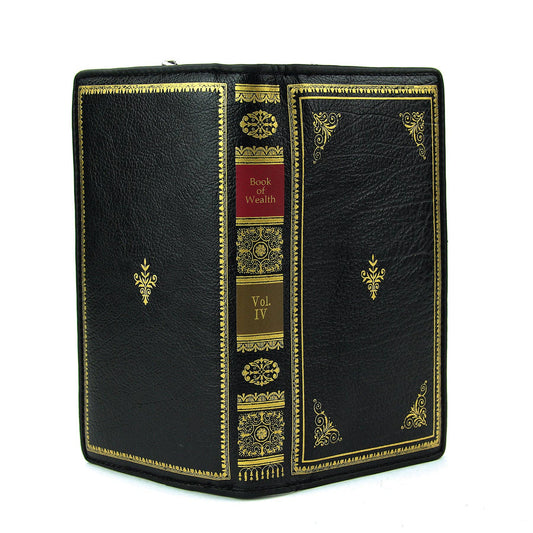 Vintage Book Wallet in Vinyl