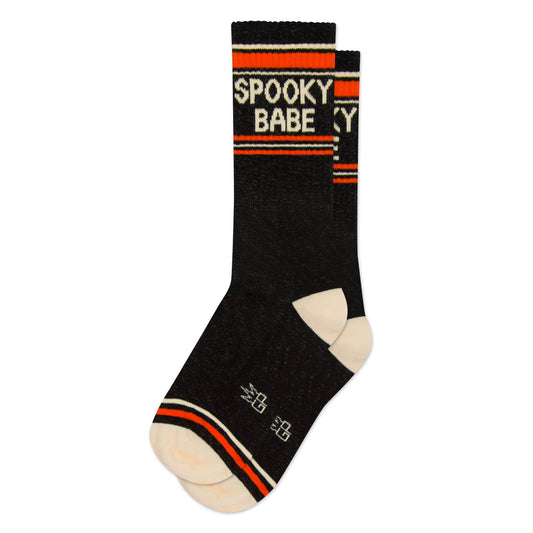 Spooky Babe Gym Crew Socks