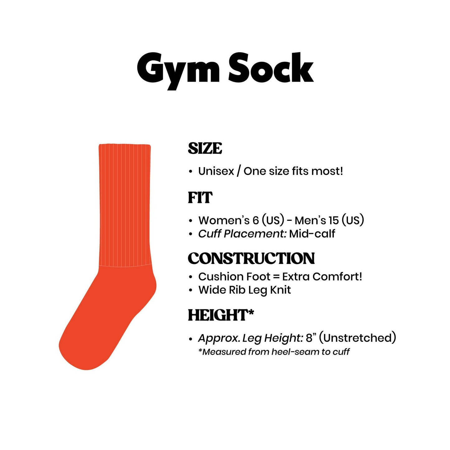 Book Slut Gym Crew Socks