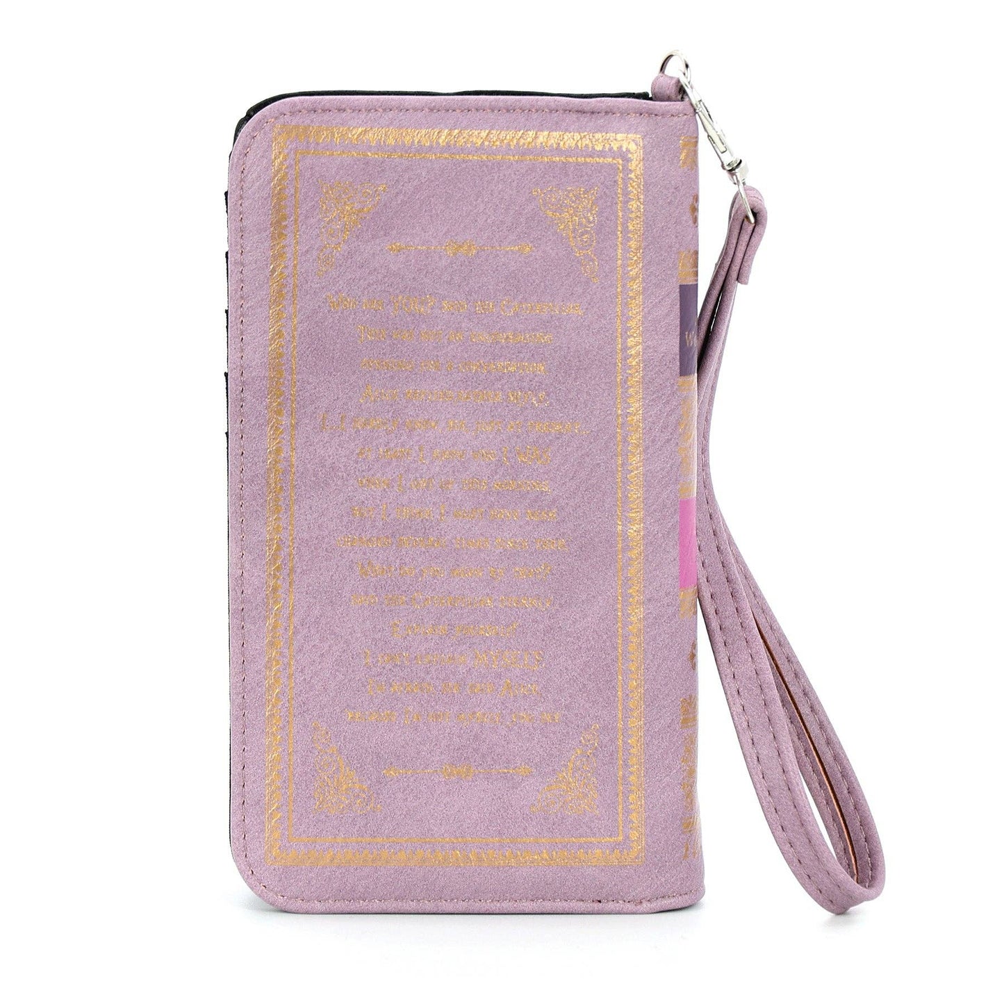 Alice in Wonderland Book Wallet in Vinyl