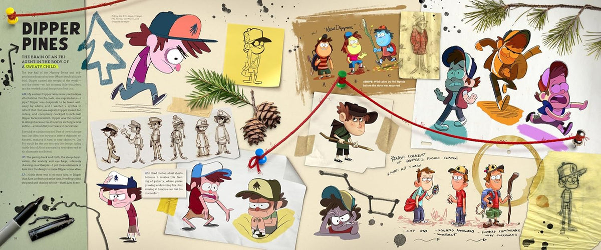 The Art of Gravity Falls